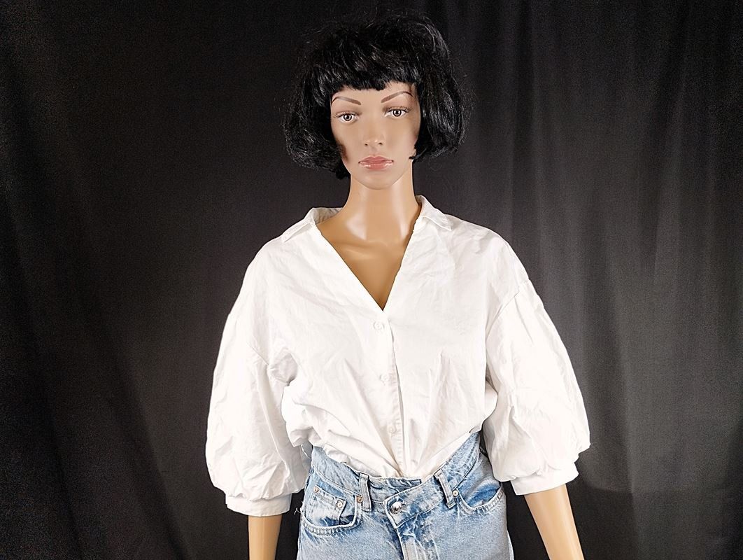 Zara Camicette: ZARA Bluse weiss Gr. XS – Usato da Schübelbach venduto da Restwert_Schubelbach 6