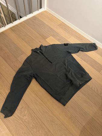 Stone island, half zip blue/grey