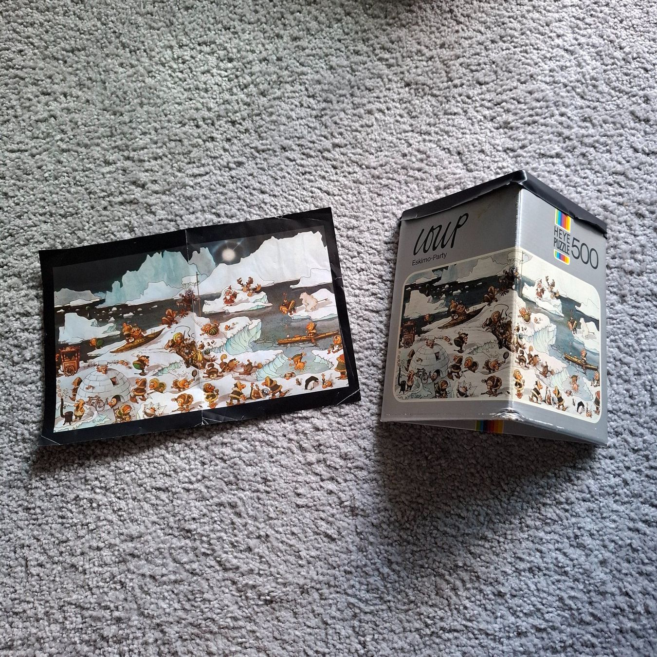 Heye Puzzles: Loup Puzzle "Eskimo-Party" komplett – Gebraucht aus Hombrechtikon von Tinea82 5