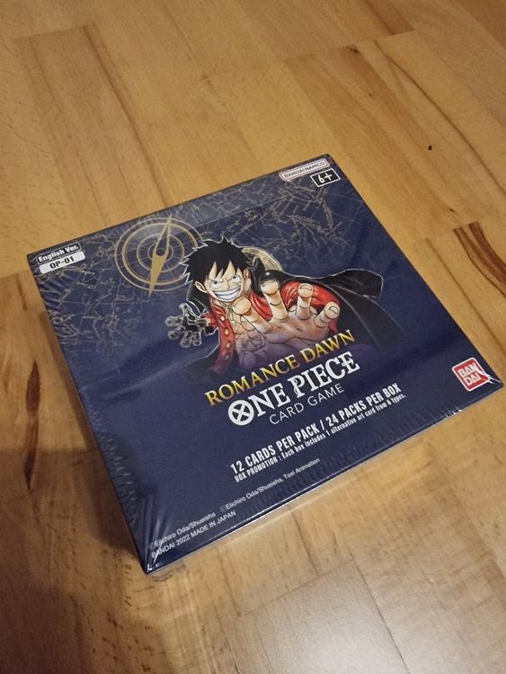 One Piece TCG English Romance Dawn Booster Display OP01 Kaufen auf Ricardo
