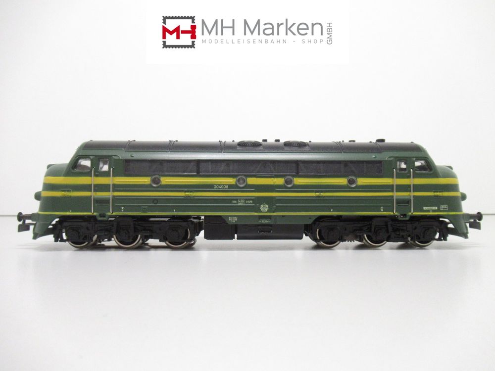 Märklin H0 3066 Diesellokomotive Serie 204 SNCB Wechselstrom Analog In Evp