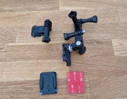 nicht originales GoPro Halterungs Set schwarz diverse Teile 
