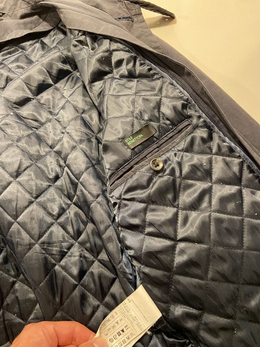 Benetton Mäntel: Leichter Mantel Benetton Herren – Gebraucht aus Felsberg von Riggel 2