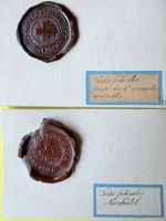 NEUCHÂTEL - POSTES FÉDÉRALES - 2X Cachets 19ème Siècle