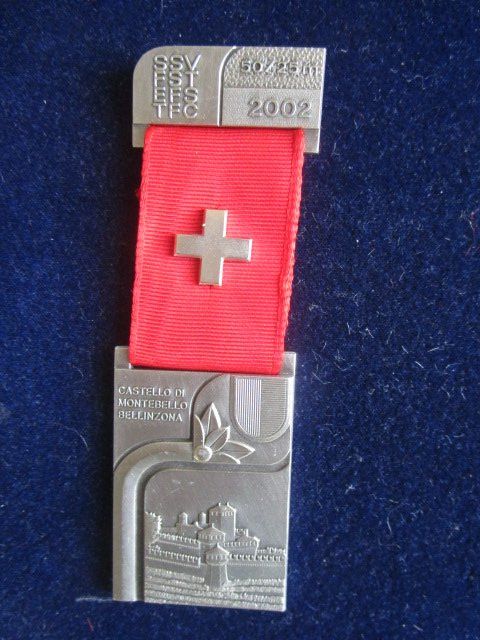 Medaglie: 3 X Eidg. Feldschiessen 300 Meter 2002 - 2006 - 2007 – Nuovo (secondo la descrizione) da Luzern venduto da Horoskop1 1