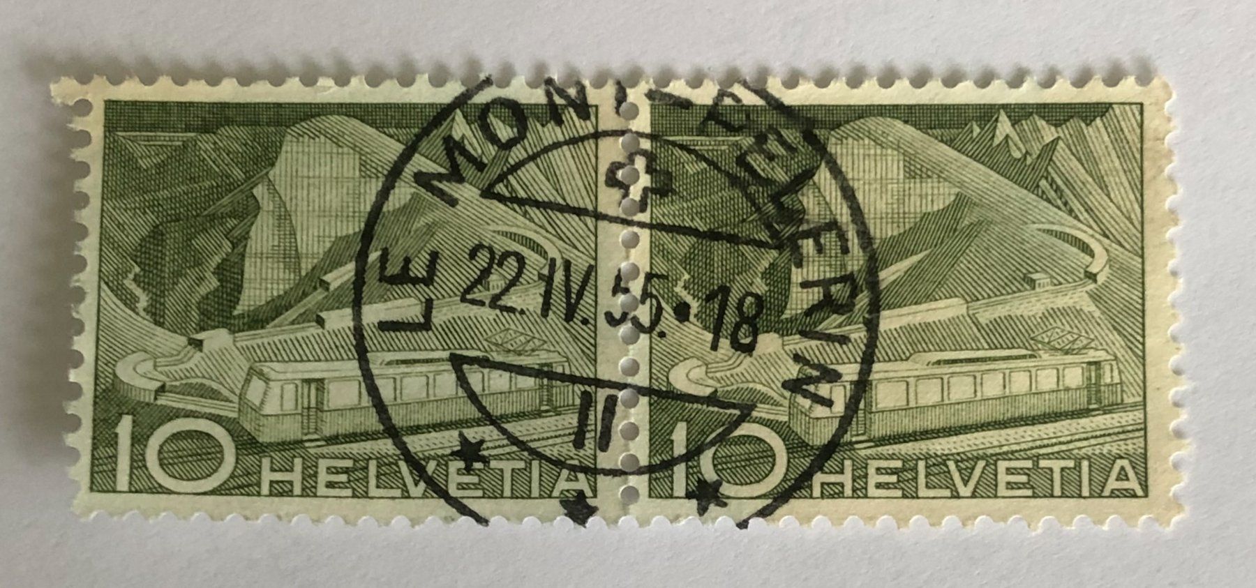 Tutti i francobolli: Nr. 299 Paar mit VollStempel – Usato da Aarau venduto da Billa007