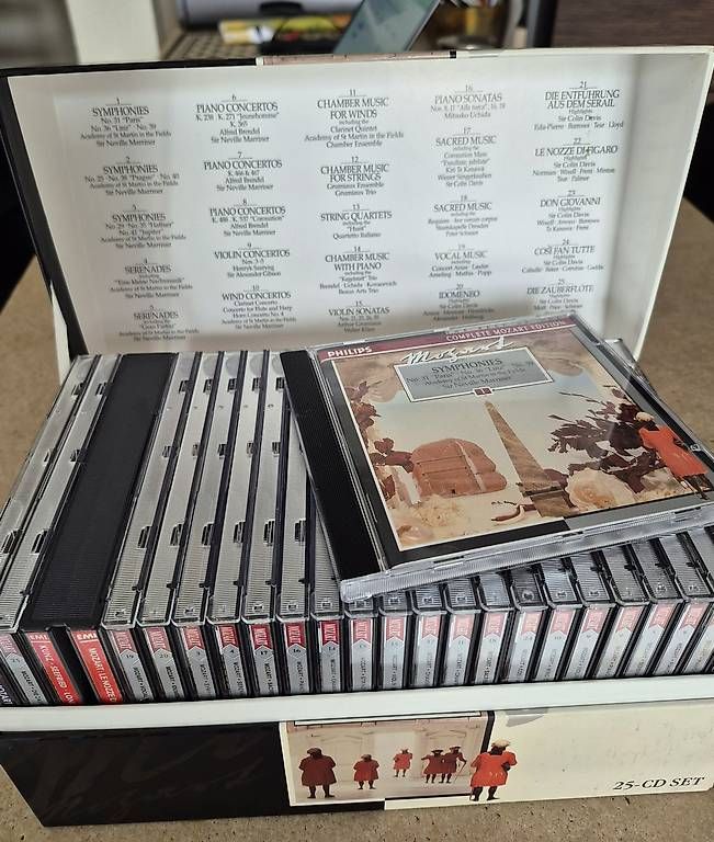CD: Complete MOZART Edition  – Usato da savigny venduto da Troglodyte01 1