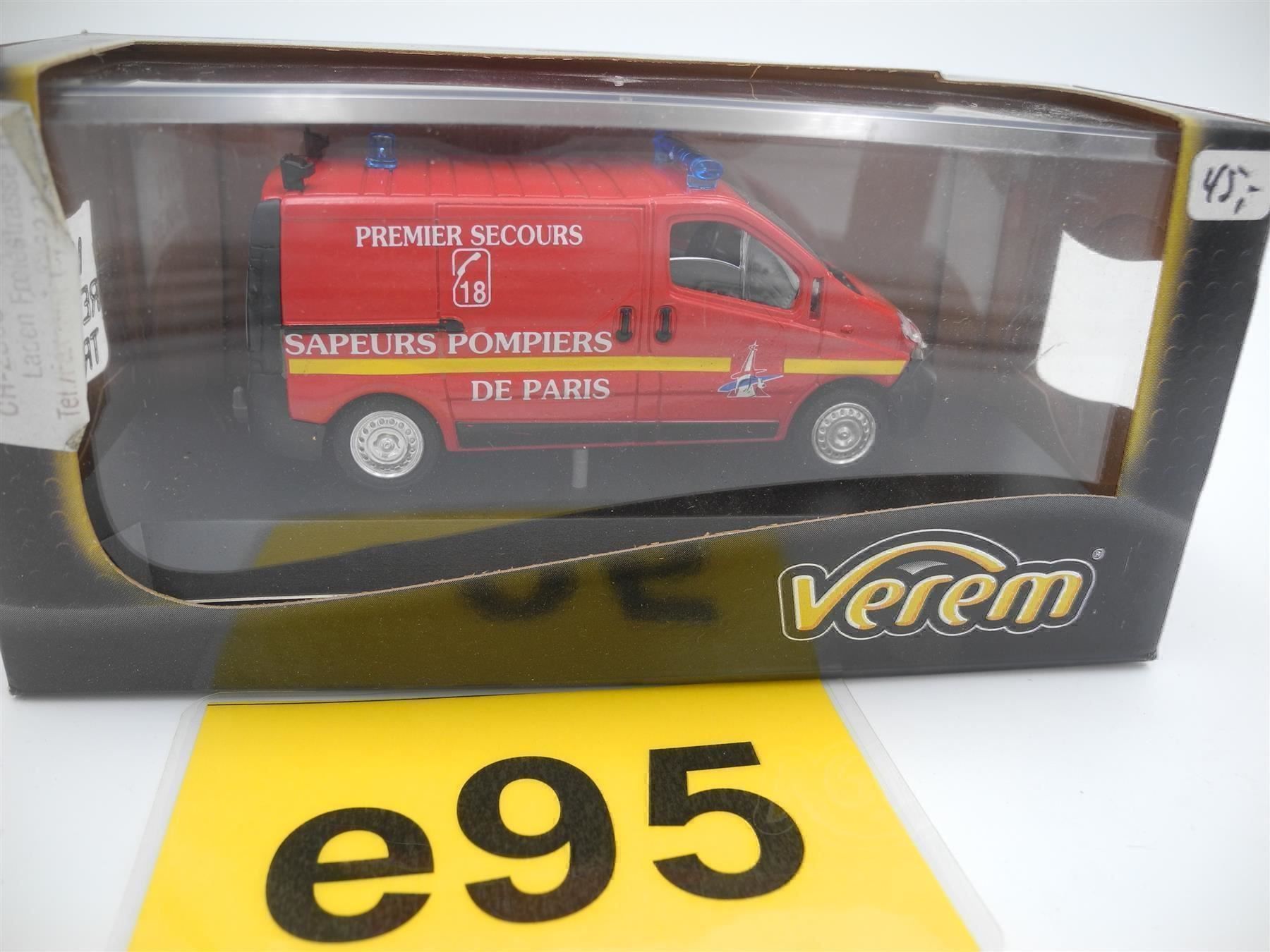 Renault Modellini d'auto: Verem V1107 Renault Trafic, Nr. e95 – Nuovo e nell'imballaggio originale da Kottwil venduto da Crazyrolf 1