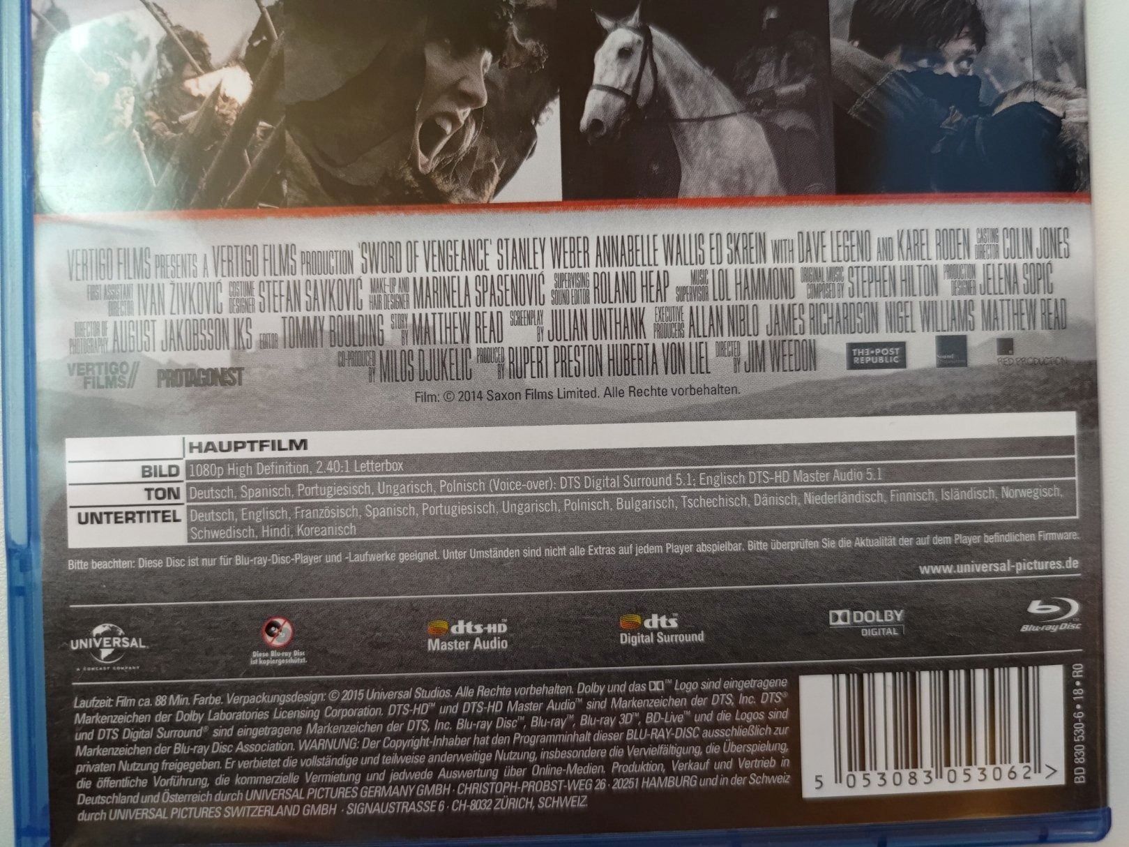 Tutti i DVDs: Sword of Vengeance – Usato da Liestal venduto da Kratzilla 3