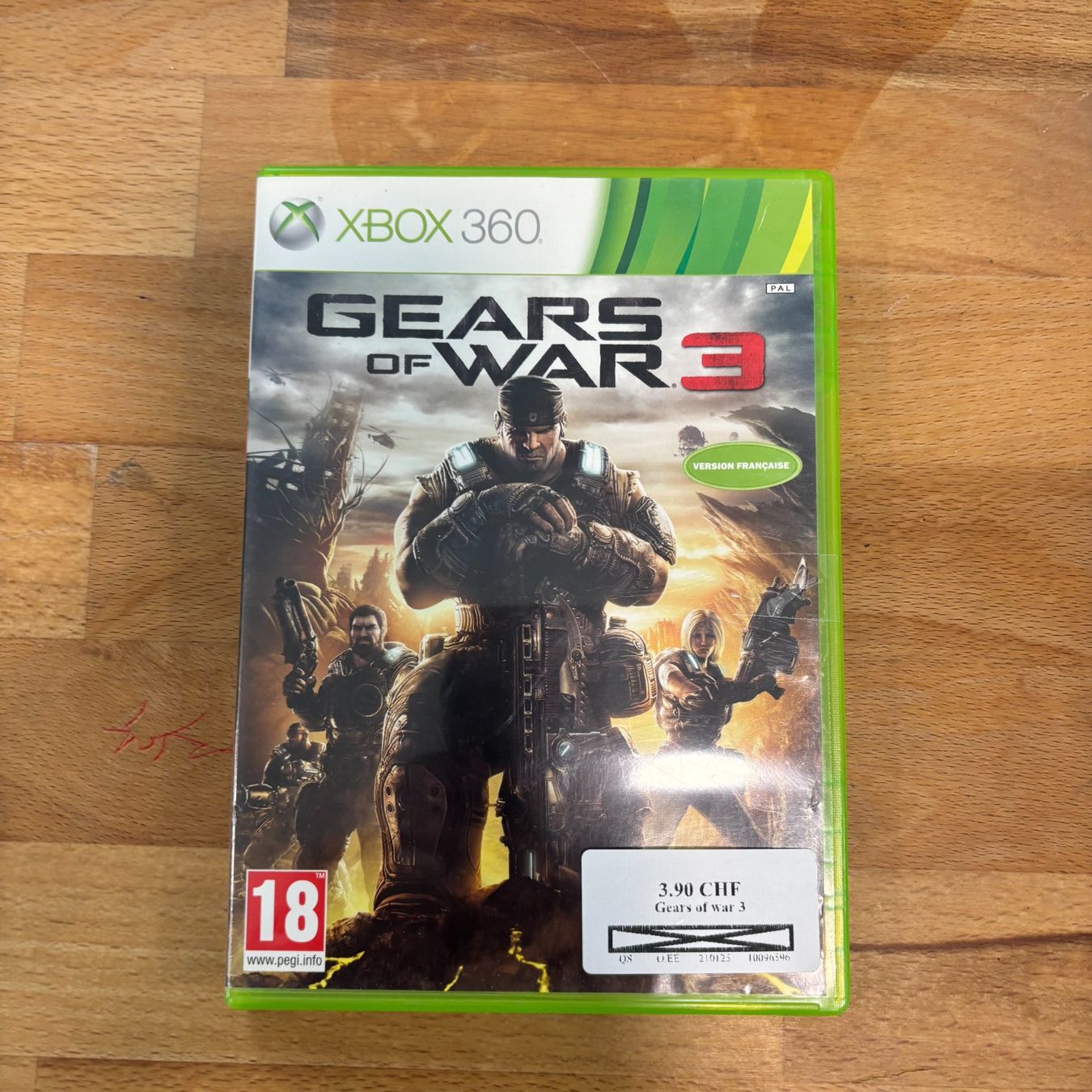 Jeux: Gears of War 3 - Xbox 360 – D'occasion à Lausanne par Korner-Cash