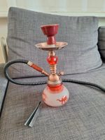 Shisha Kupferoptik Glas rot Verziert unbenutzt