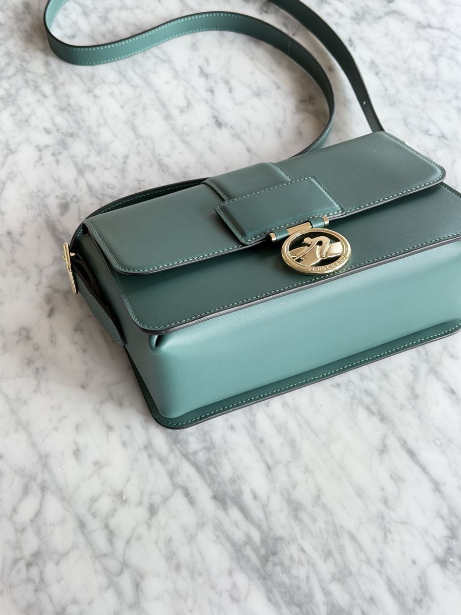 Longchamp Borse da donna: Longchamp Box Trot Grün Medium – Nuovo (secondo la descrizione) da Baden venduto da GregK02 3