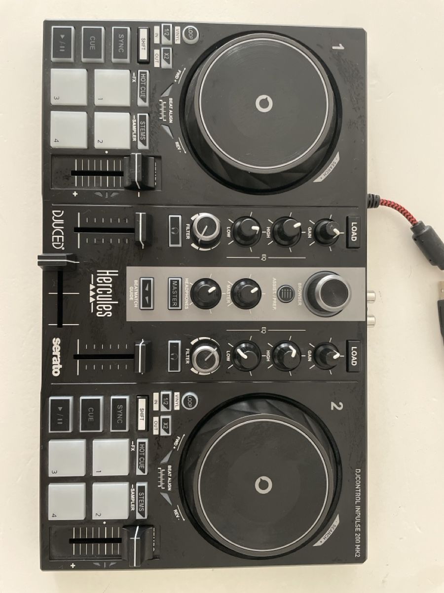 Hercules Console di mixaggio: DJ set DJCONTROL INPULSE 200 MK2 – Nuovo (secondo la descrizione) da Zürich venduto da jua_qkj5 1