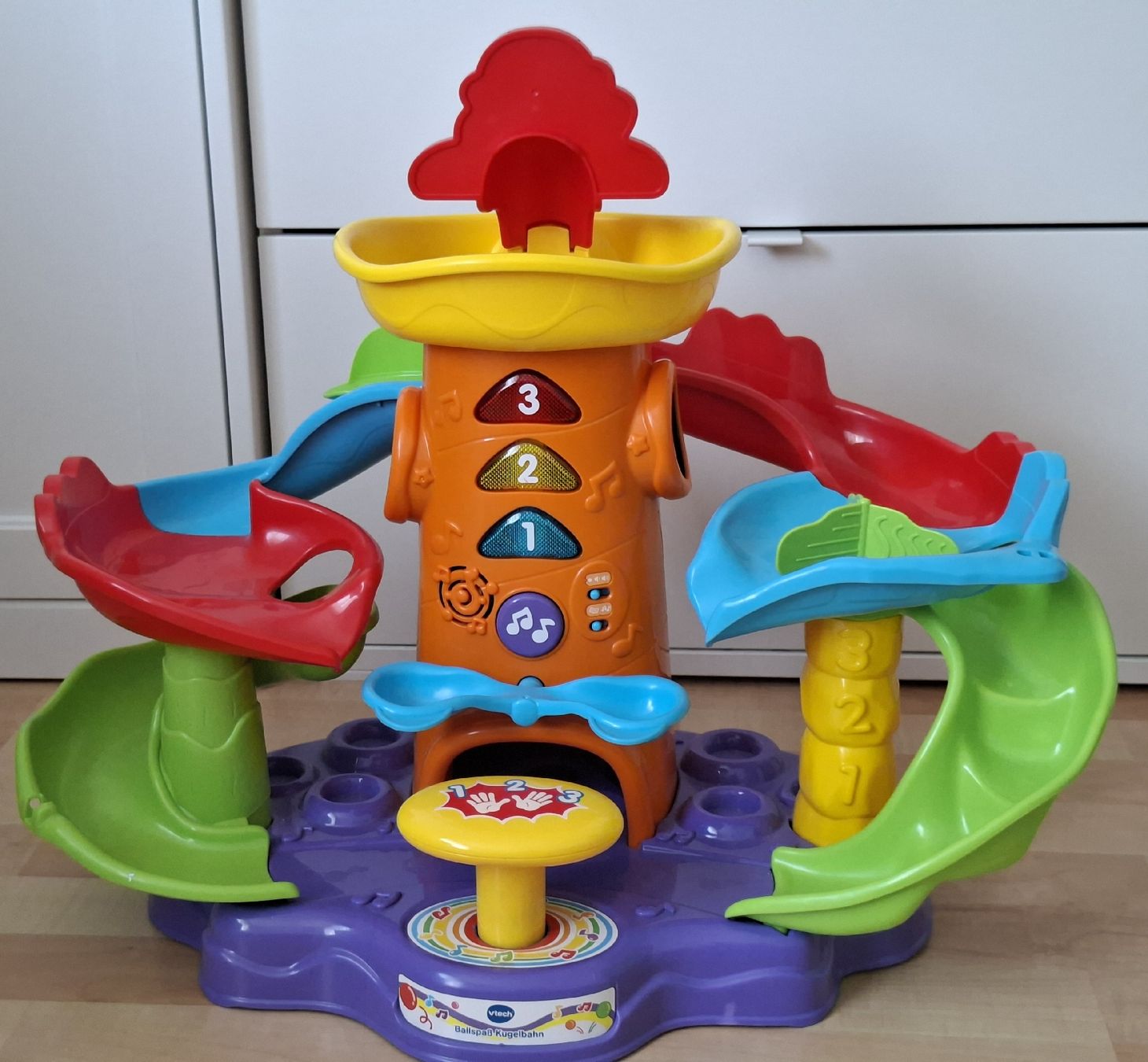 Vtech Spielzeuge: Vtech Ballspass Kugelbahn mit 2 Bällen – Gebraucht aus Niederlenz von ion_gv7d