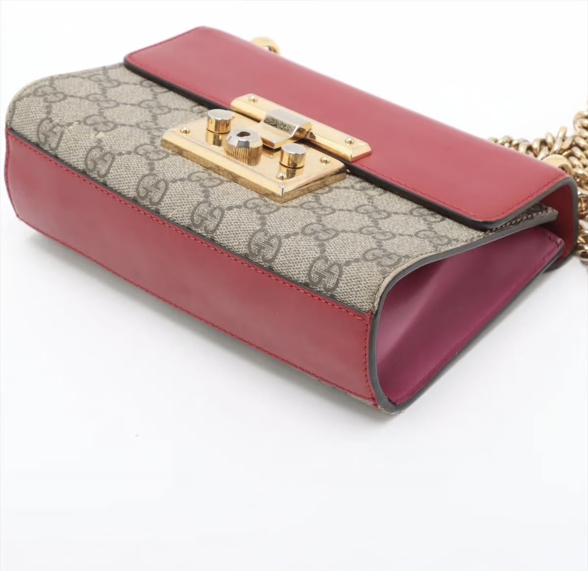 Gucci Borse da donna: Gucci GG Supreme Padlock Chain Shoulder Bag – Usato da Flawil venduto da HeritageAtelier 2