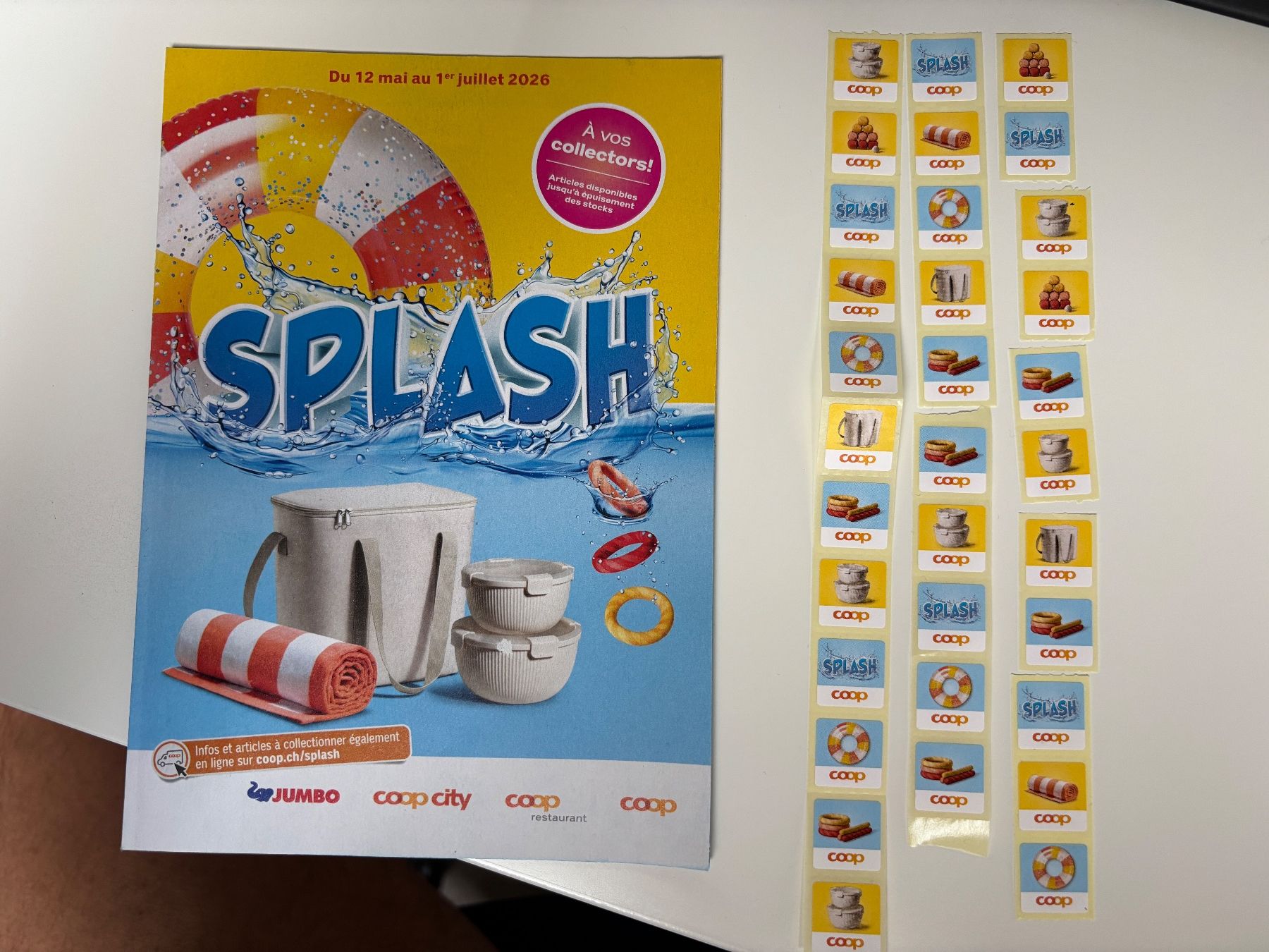 Coop Raccolte di bollini & punti: Coop Splash 33 Marken – Nuovo (secondo la descrizione) da Baden venduto da AlejandroA