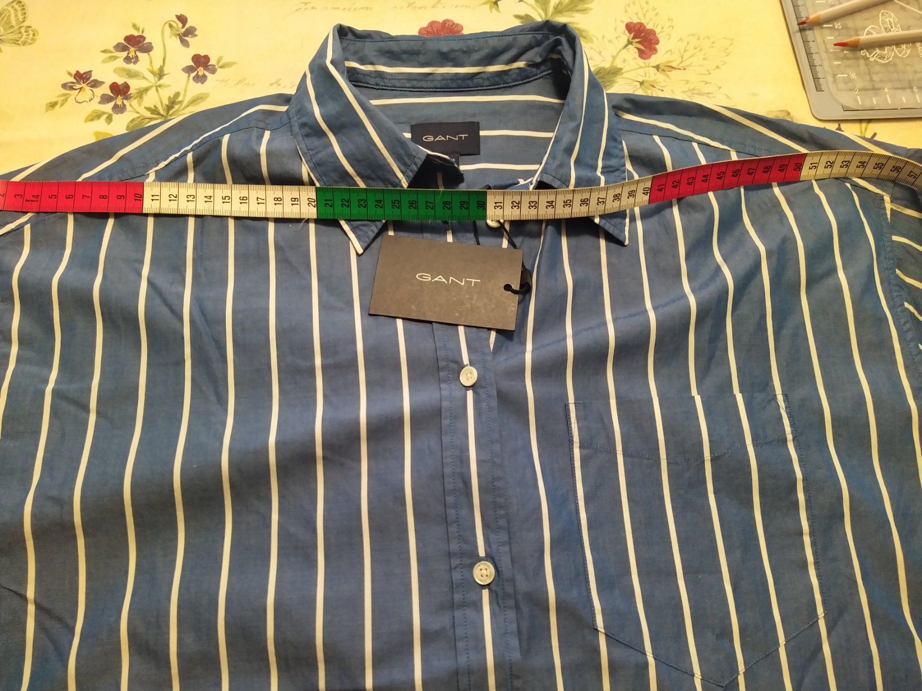 Gant Vestiti: GANT scamiciato a righe blu NUOVO – Nuovo e nell'imballaggio originale da Figino venduto da Palotta 6