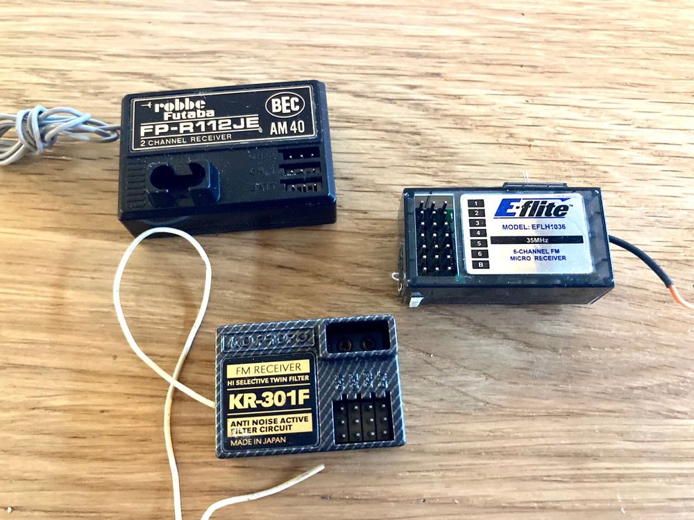 Lot De 2 Récepteurs 2,4 GHz TG-3 Pour Voiture Télécommandée - Compatible émetteurs GoolRC TG3 Et AUSTAR AX5S, 3 Canaux