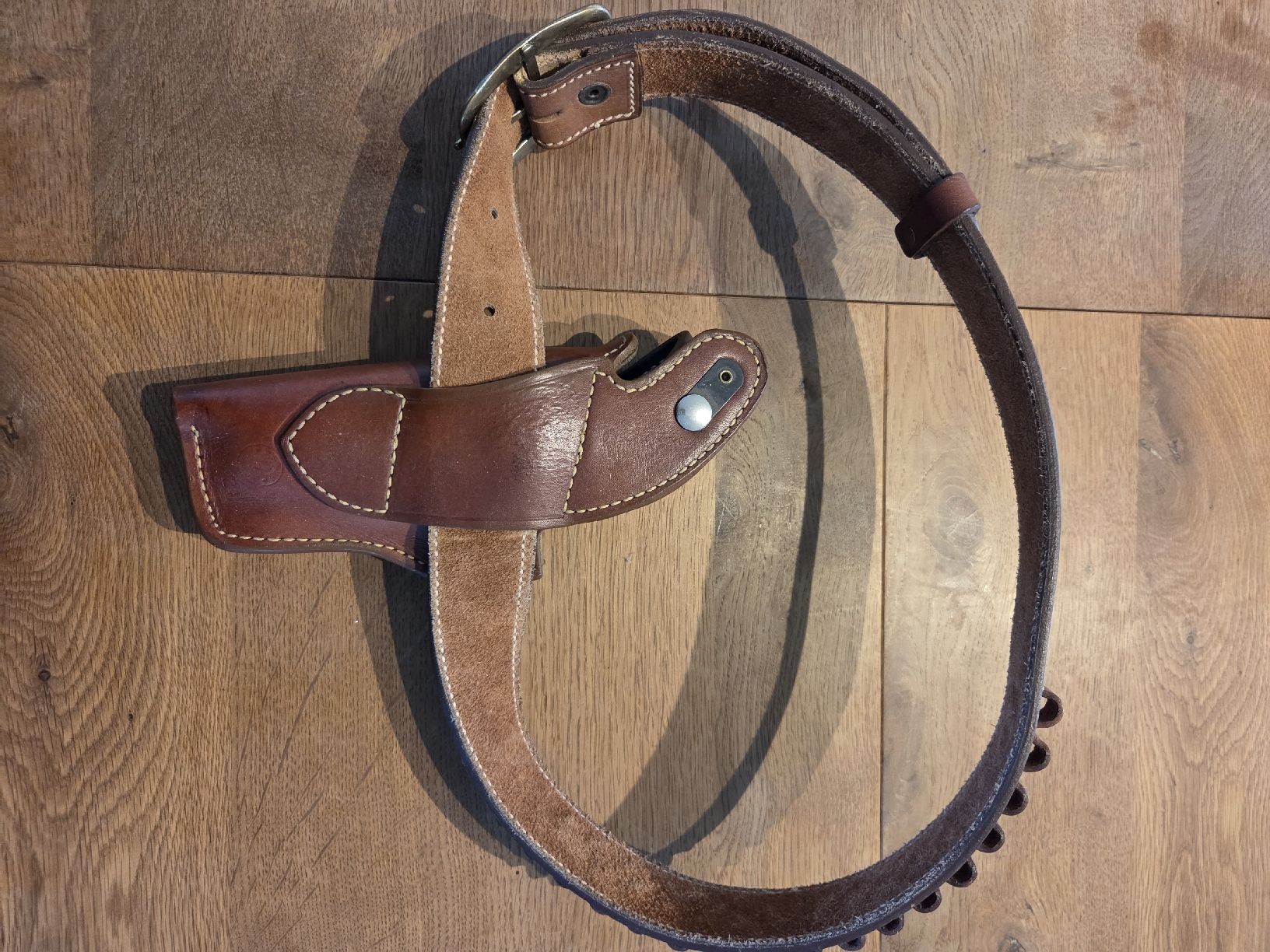 Tir sportif: Echtleder Gurt mit Holster – Neuf (Voir description) à Menzingen par anaconda69 4