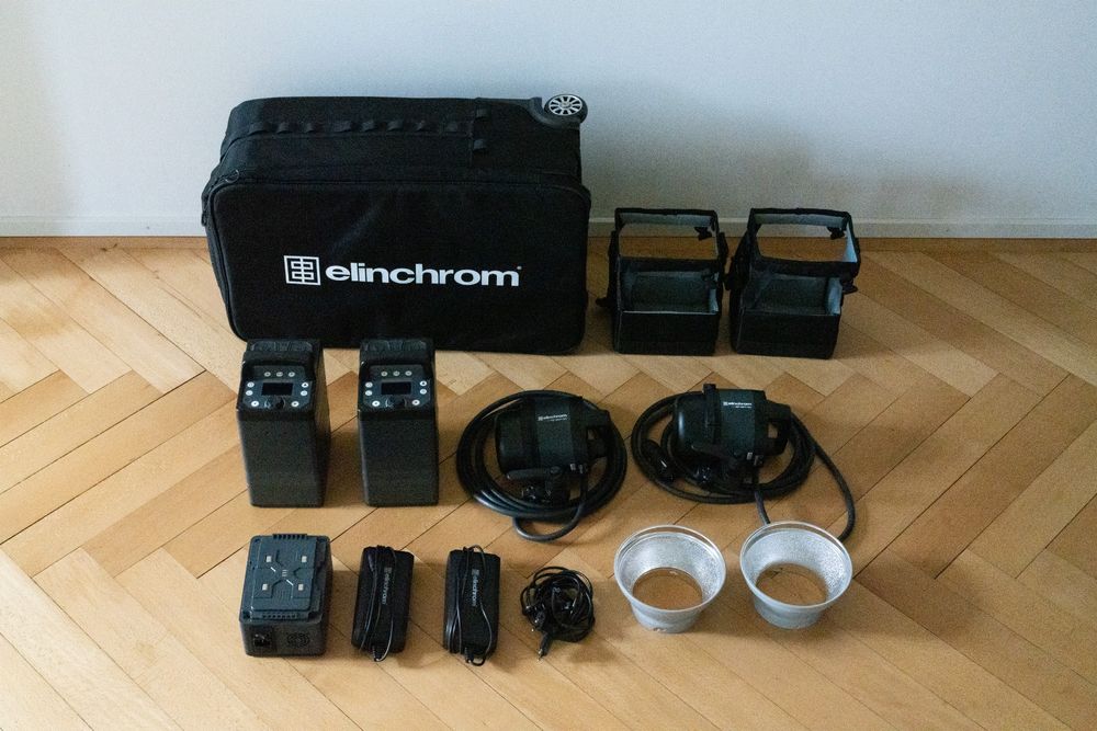 Elinchrom 2x ELB 1200 & 2x HI-SYNC HEAD Komplettset | Kaufen Auf Ricardo