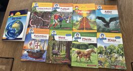 9 Kinder Wissen Bücher Top Zustand!