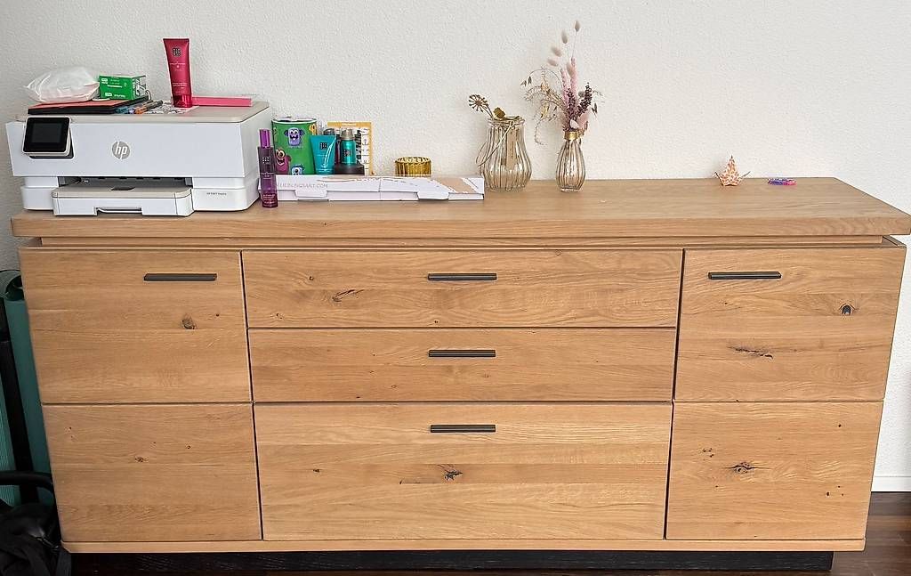 Cassettiere: Sideboard Eichenfarbe – Nuovo (secondo la descrizione) da Herisau venduto da handball16