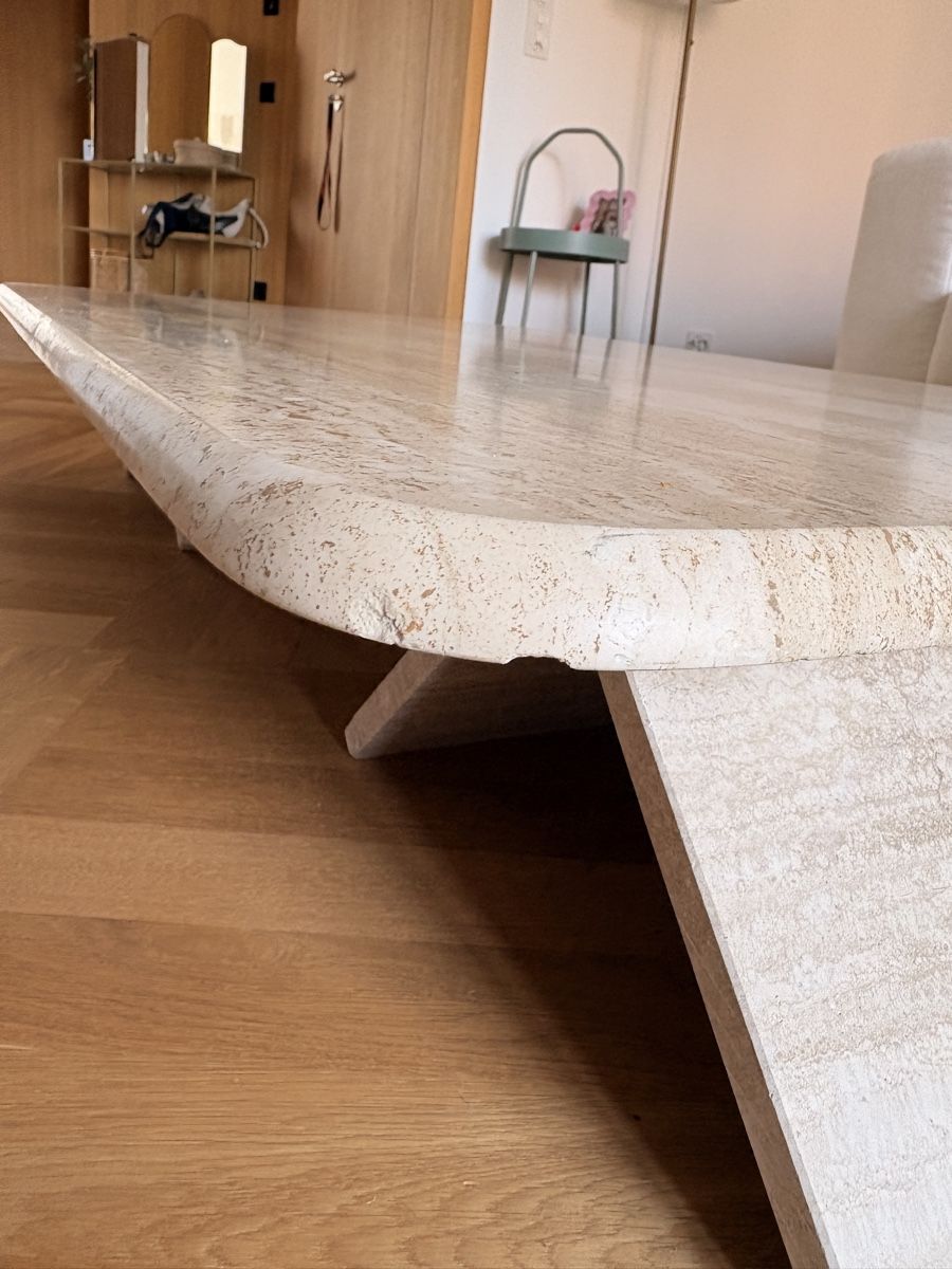 Tavoli: Vintage Couchtisch aus Travertin – Usato da Zürich venduto da viv_nevi 4