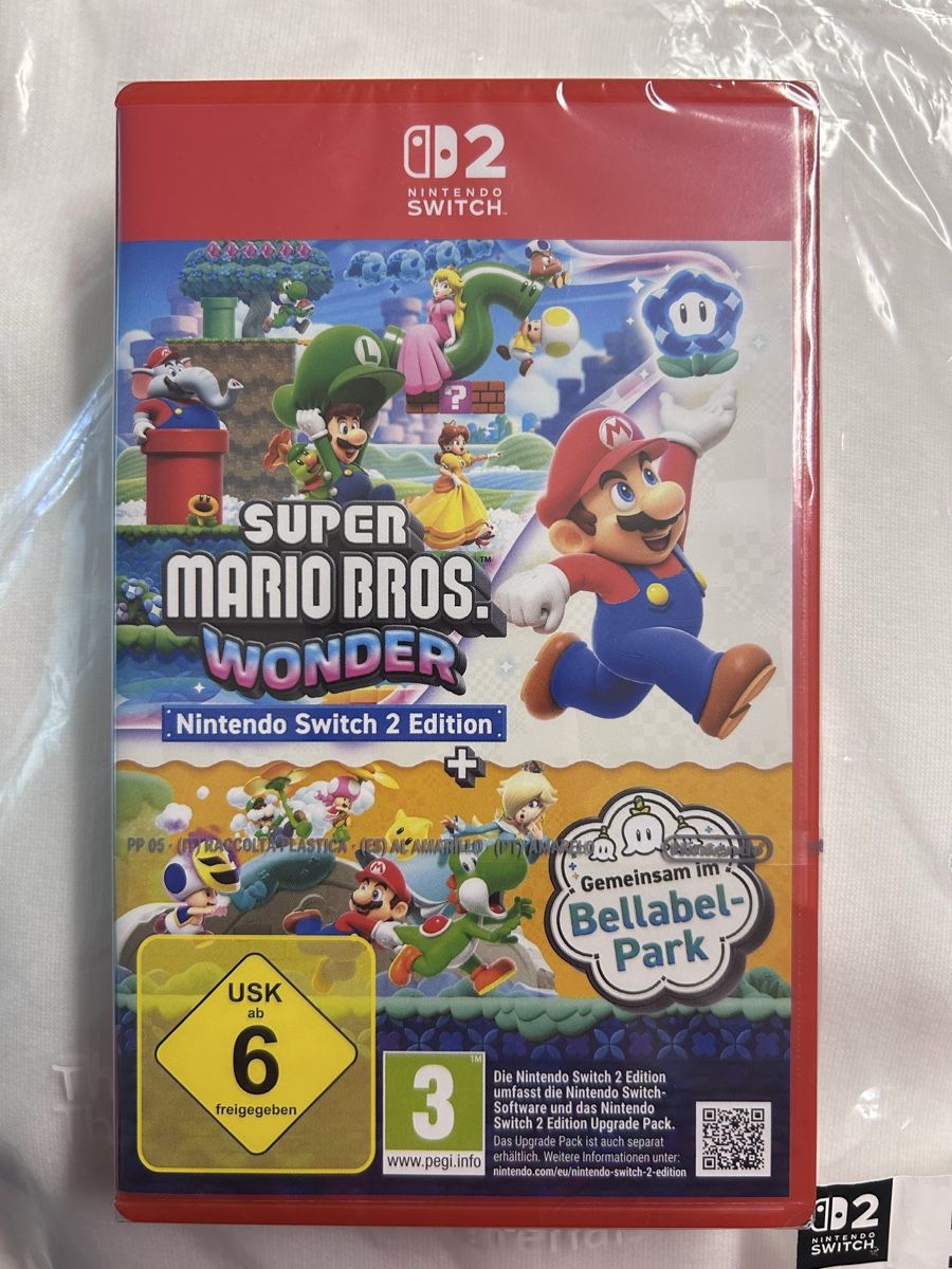 Nintendo Consoles: Nintendo Switch 2 Super Mario Bros. Wonder Bundle, neu – Neuf avec emballage d'origine à Zürich par Binoemli 2