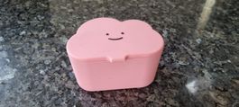 Aufbewahrungsbox Wolke rosa 2 Fächer neu