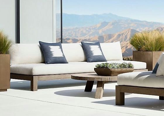 Sofas: Sofa Lounge Couch Teakholz Outdoorsofa Terrasse Gartensofa – Neu und originalverpackt aus Daisendorf von Wohn-Kult