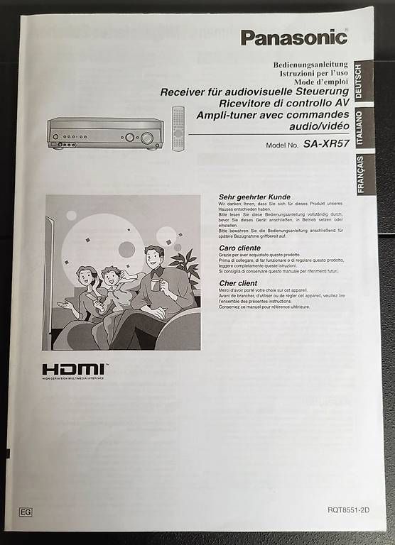 Panasonic Receiver: Panasonic Receiver – Gebraucht aus Rupperswil von Josi1056 2