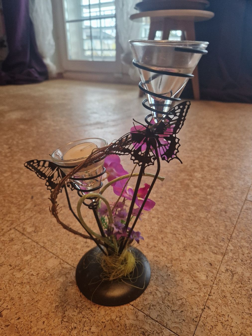 Tutte le decorazioni: Romantischer Kerzenständer mit Orchideen-Deko – Nuovo (secondo la descrizione) da Bern venduto da Sunset91 1