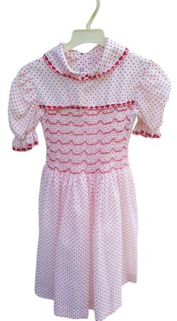 Kinderkleid Vintage Luxus 1970er Gr. 98