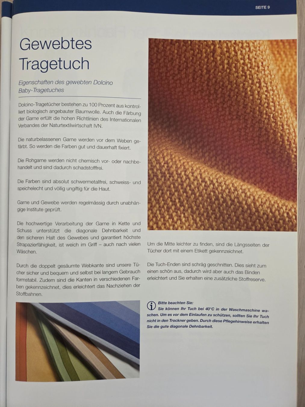 Dolcino Marsupi portabebè: Dolcino Baby-Tragetuch – Usato da Greifensee venduto da ReUseReJoy 5