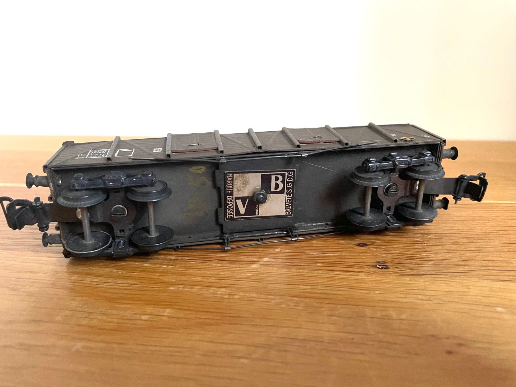 Modelleisenbahnen: SNCF VB 4-Achs-Güterwagen – Gebraucht aus Tenero von pardo7 5