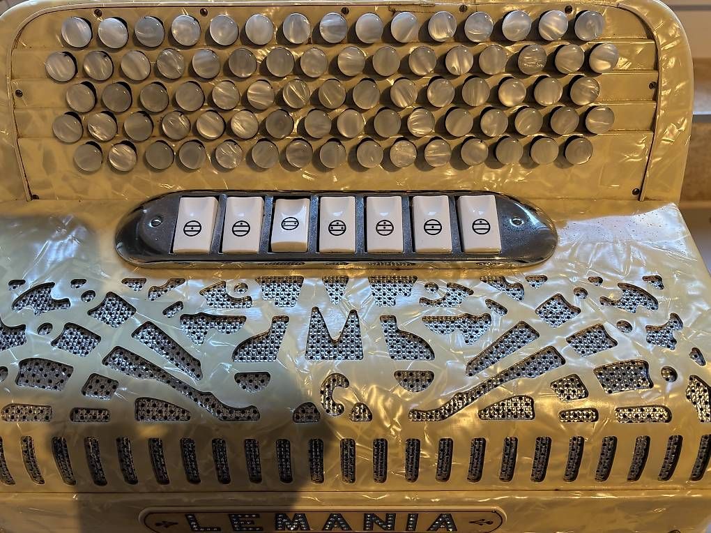 Strumenti musicali: Accordéon Lemania – Usato da Combremont-le-Grand venduto da papillon710 3