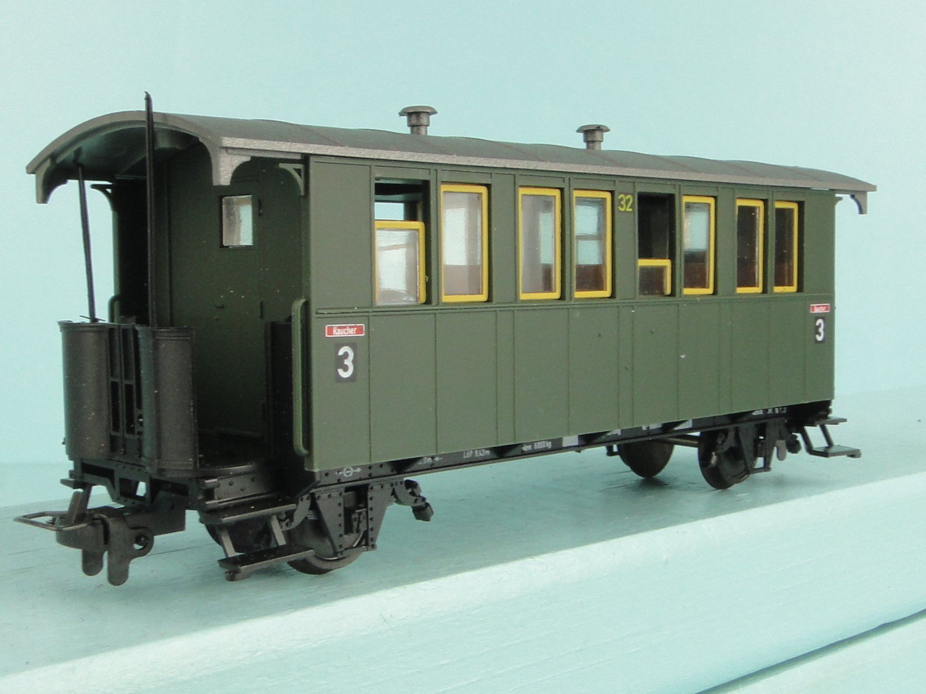 Bemo Modellini di ferrovie: BEMO Länderbahn Wagen 3. Kl. – Usato da Bülach venduto da cann11 5
