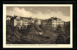 Zürich, Schweiz. Pflegerinnenschule mit