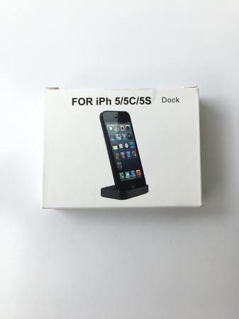 Docking station: iPhone 5/5C/5S Ladestation Schwarz – Nuovo e nell'imballaggio originale da Ballwil venduto da AyngaMarket