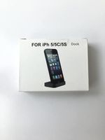 iPhone 5/5C/5S Ladestation Schwarz