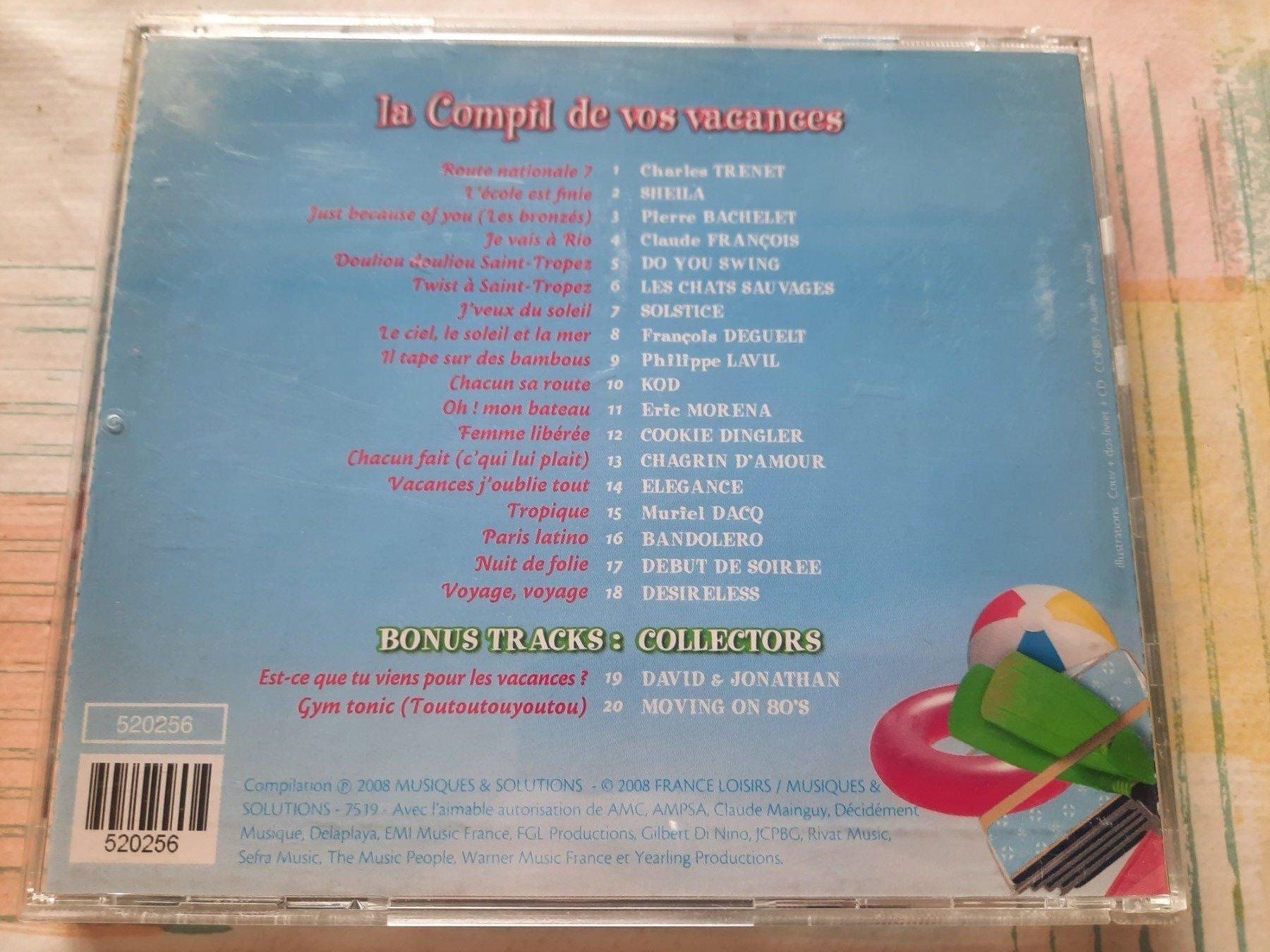 CDs: Cd La compil de vos Vacances – Gebraucht aus Pully von bro_n52j 1