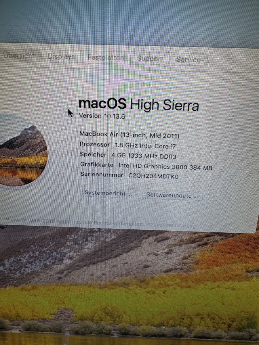 Apple Notebooks: MacBook Air 13 – Gebraucht aus Adliswil von Busys 1