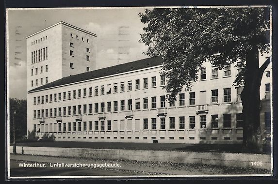 Cartes postales: Winterthur, Unfallversicherungsgebäude – D'occasion à Berlin par bartko-reher