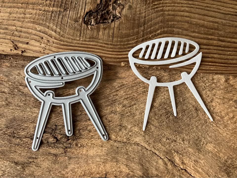 Sciablone: Neue Stanzschablone kleiner Grill – Nuovo e nell'imballaggio originale da Effretikon venduto da wenuss