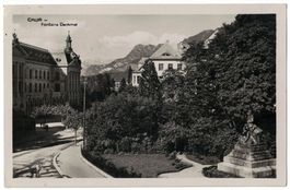 Chur, Fontana-Denkmal, gelaufen 1929