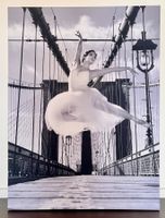 *Ballerina auf der Brooklyn Bridge* *Leinwand* *80x60cm*