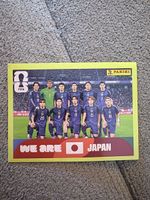 Panini FIFA WM Sticker Japan Team guter Zustand