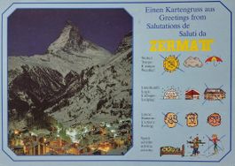 ZERMATT - Gruss, Greetings, Salutations, Saluti.
