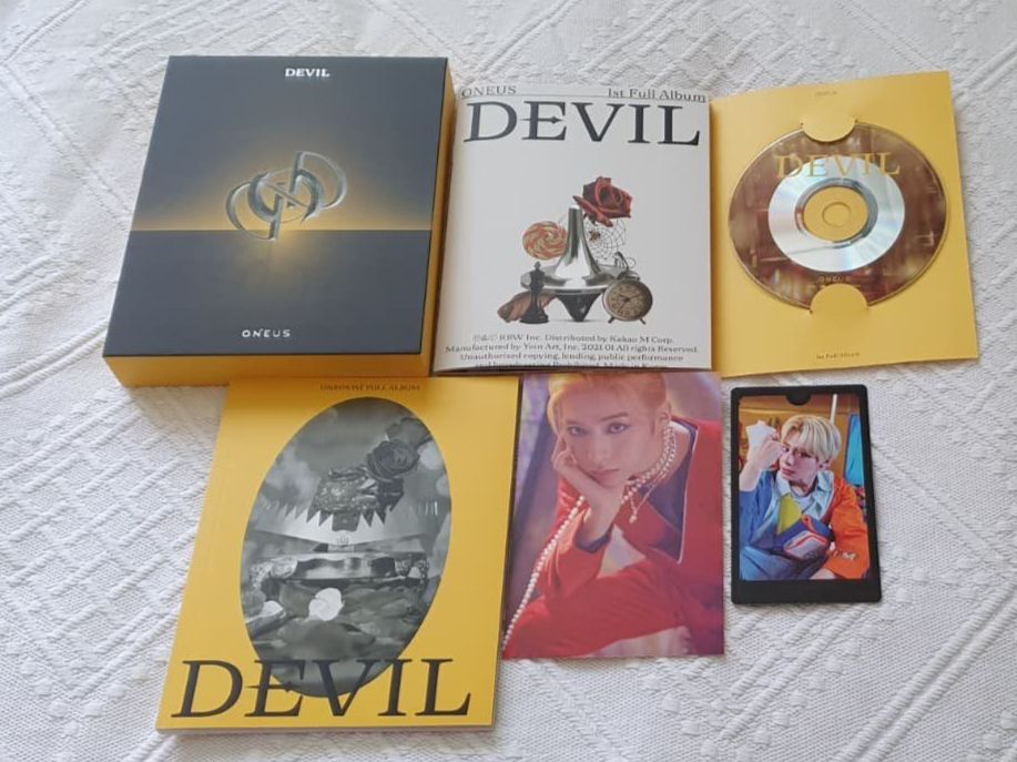 CD: Oneus - [Devil] 1st Album YELLOW ver. – Usato da Kriens venduto da befor83 2