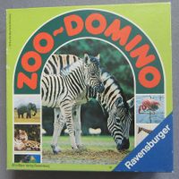 Zoo-Domino • Ravensburger Domino ab 4 Jahren • 70er Jahre